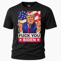 Fck You Biden Funny Trump Meme 2024 Cooling Performance Crew T-Shirt