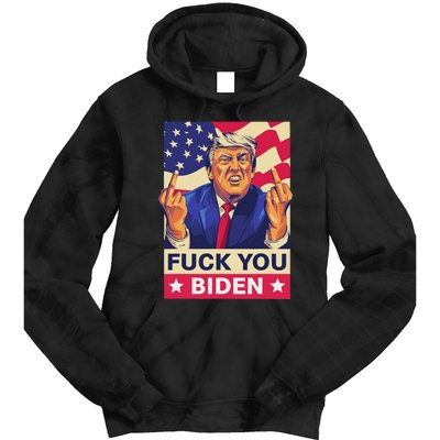 Fck You Biden Funny Trump Meme 2024 Tie Dye Hoodie