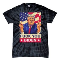 Fck You Biden Funny Trump Meme 2024 Tie-Dye T-Shirt