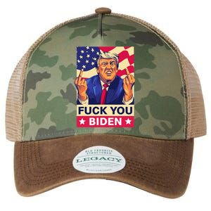 Fck You Biden Funny Trump Legacy Tie Dye Trucker Hat