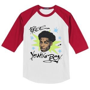 Free Yb Bat Country Kids Colorblock Raglan Jersey