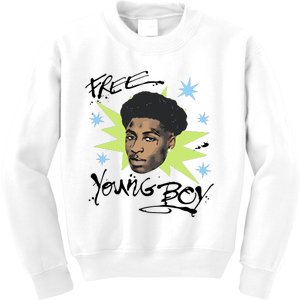 Free Yb Bat Country Kids Sweatshirt