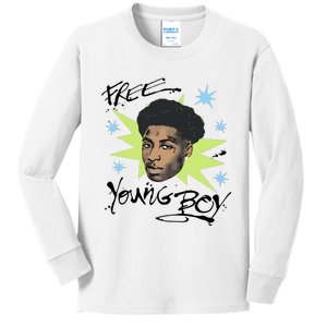 Free Yb Bat Country Kids Long Sleeve Shirt