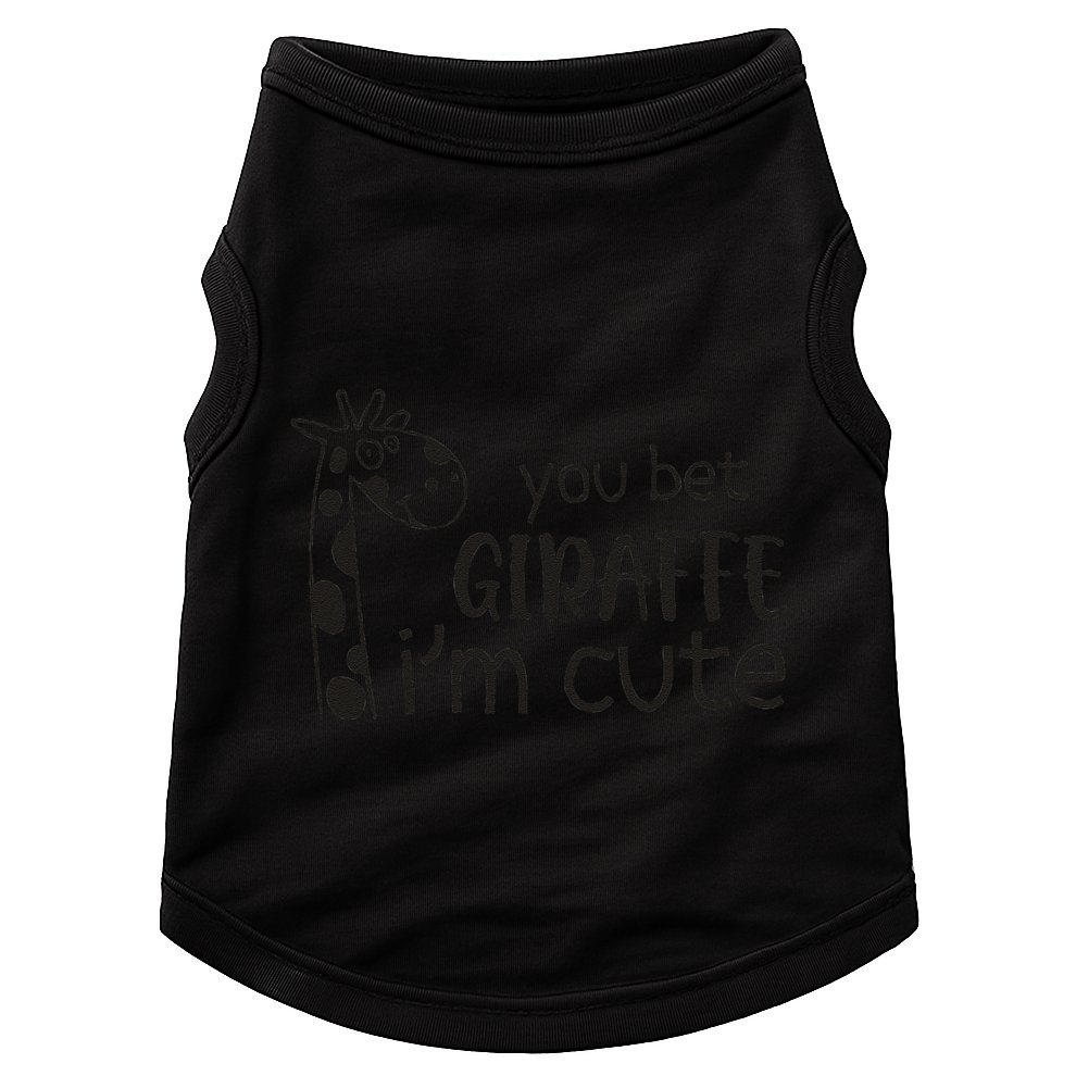 Funny You Bet Giraffe IM Cute Giraffe Lover And Girl Doggie Tank