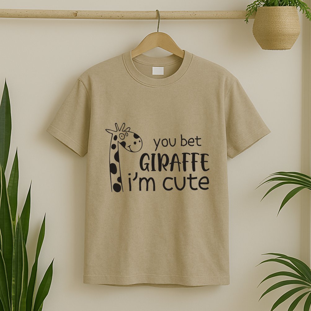 Funny You Bet Giraffe IM Cute Giraffe Lover And Girl T-Shirt