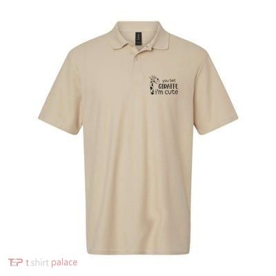 Funny You Bet Giraffe IM Cute Giraffe Lover And Girl Polo