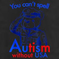 Funny You CanT Spell Autism Without Usa 7 Panel Mesh Trucker Snapback Hat