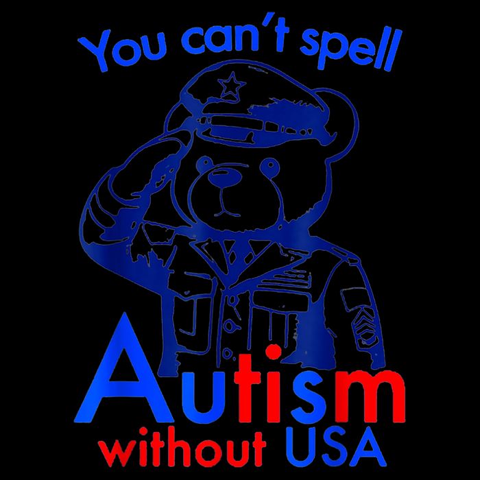 Funny You CanT Spell Autism Without Usa Backpack