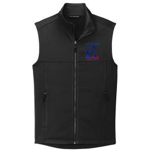 Funny You CanT Spell Autism Without Usa Collective Smooth Fleece Vest