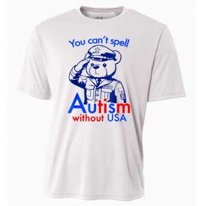 Funny You CanT Spell Autism Without Usa Cooling Performance Crew T-Shirt