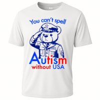 Funny You CanT Spell Autism Without Usa Cooling Performance Crew T-Shirt