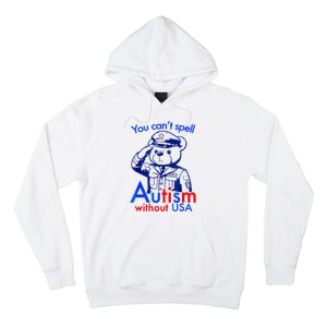 Funny You CanT Spell Autism Without Usa Hoodie