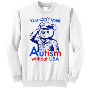 Funny You CanT Spell Autism Without Usa Sweatshirt