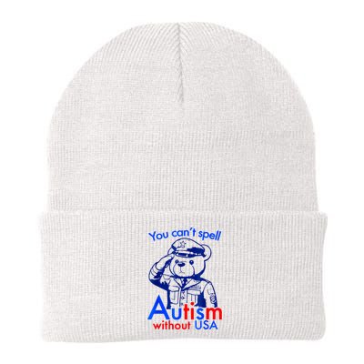 Funny You CanT Spell Autism Without Usa Beanie