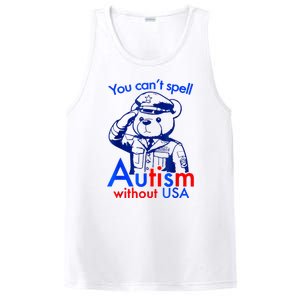 Funny You CanT Spell Autism Without Usa PosiCharge Competitor Tank