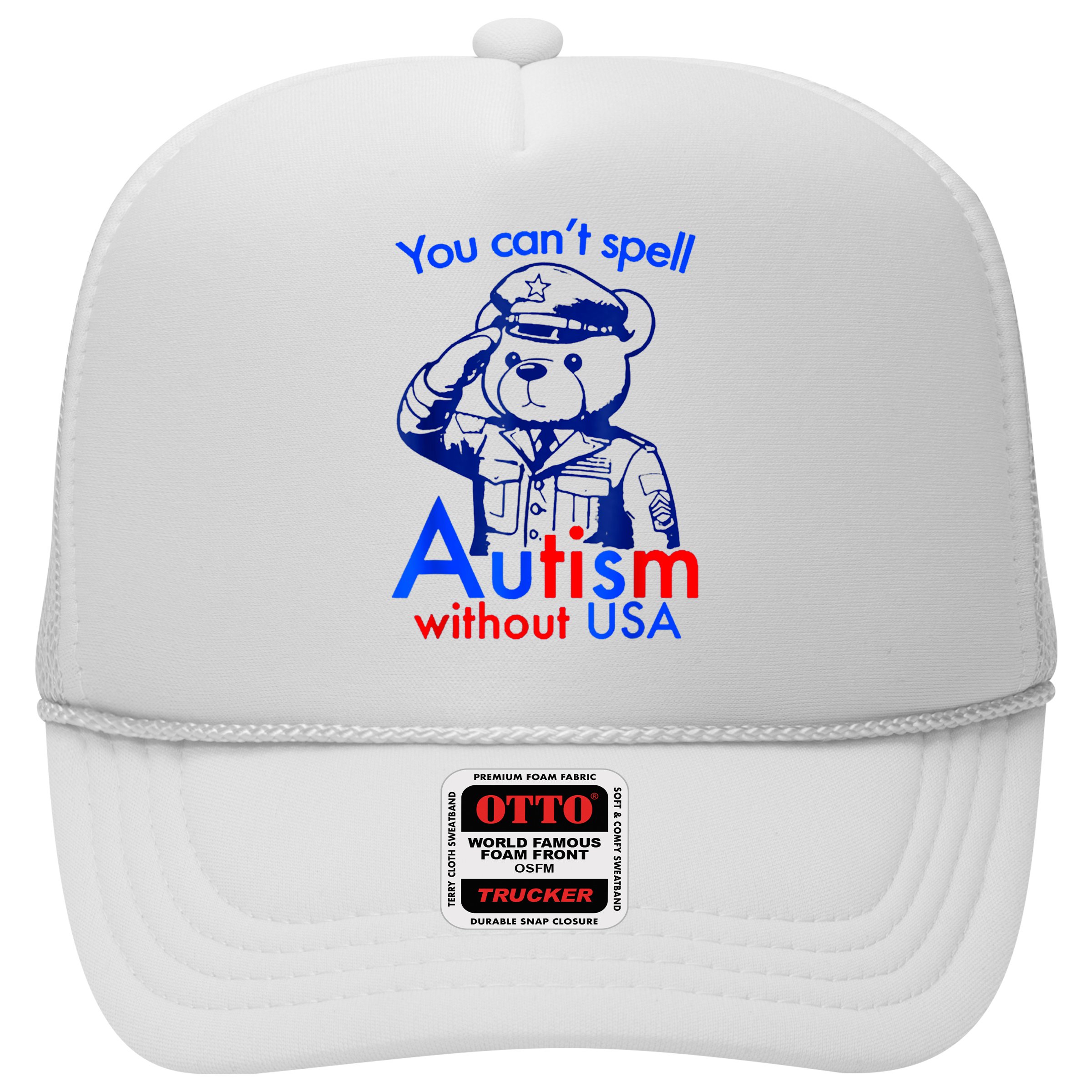 Funny You CanT Spell Autism Without Usa Hat