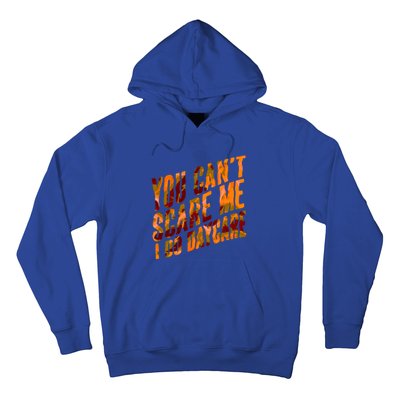 Funny You Cant Scare Me I Do Daycare Pro Sitter Meaningful Gift Hoodie