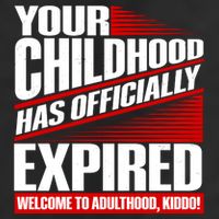 Funny Your Childhood Has Officially Expired Happy Birthday 11oz C Handle Ceramic Mug