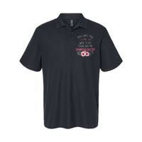 Funny You Cant Tell Me What To Do Youre Not My Granddaughter Softstyle Adult Sport Polo