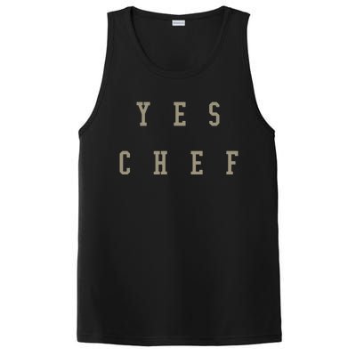 Funny Yes Chef Design For Chefs YES CHEF PosiCharge Competitor Tank