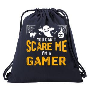 Funny You CanT Scare Me IM A Gamer Gift Drawstring Bag