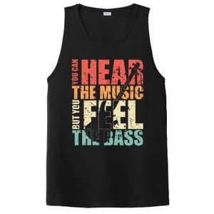 Funny You Can Hear The Music But You Feel The Bass Player PosiCharge Competitor Tank