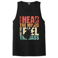 Funny You Can Hear The Music But You Feel The Bass Player PosiCharge Competitor Tank