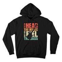 Funny You Can Hear The Music But You Feel The Bass Player Tall Hoodie