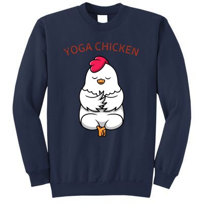 Funny Yoga Chicken Sweatshirt