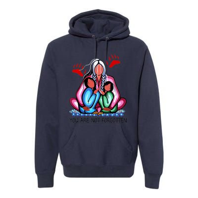 Funny You Day Are Not Forgotten Native American Premium Hoodie