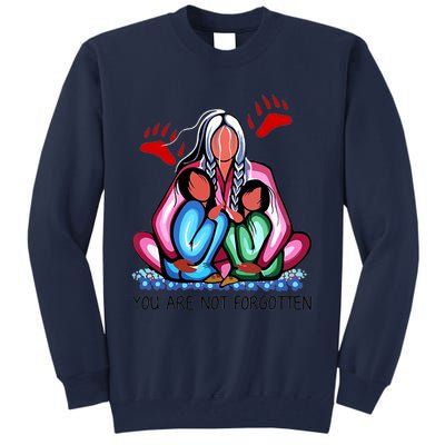 Funny You Day Are Not Forgotten Native American Tall Sweatshirt