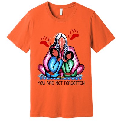 Funny You Day Are Not Forgotten Native American Premium T-Shirt