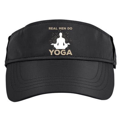 Funny Yoga Design For Men Boy Yoga Pose Meditation Lovers Adult Drive Performance Visor