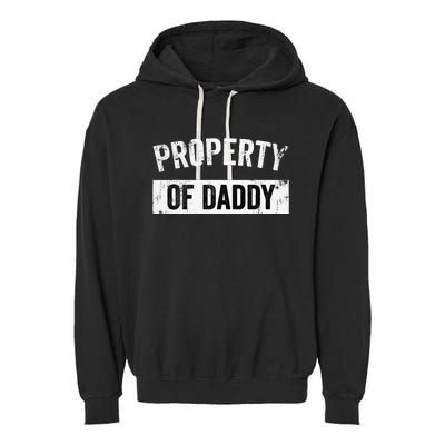 Funny Yes Daddy BDSM Kink Sex Lover Xmas Garment-Dyed Fleece Hoodie