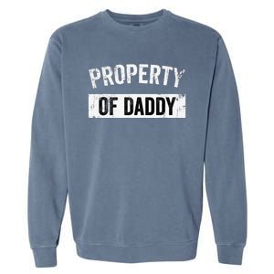 Funny Yes Daddy BDSM Kink Sex Lover Xmas Garment-Dyed Sweatshirt