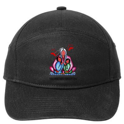 Funny You Day Are Not Forgotten Native American You Are Not Forgotten 7-Panel Snapback Hat