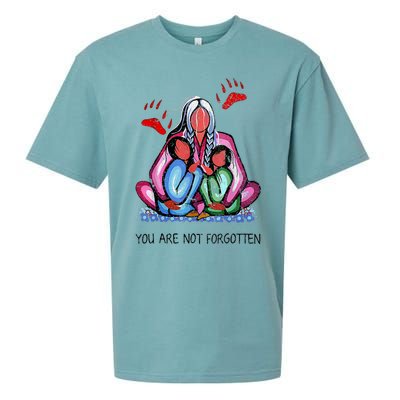 Funny You Day Are Not Forgotten Native American You Are Not Forgotten Sueded Cloud Jersey T-Shirt