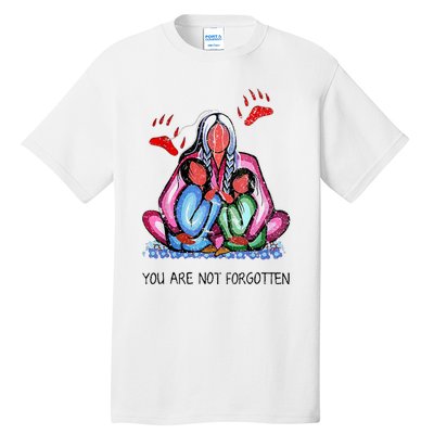 Funny You Day Are Not Forgotten Native American You Are Not Forgotten Tall T-Shirt