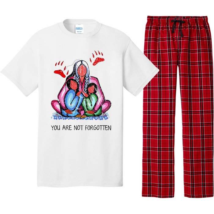 Funny You Day Are Not Forgotten Native American You Are Not Forgotten Pajama Set