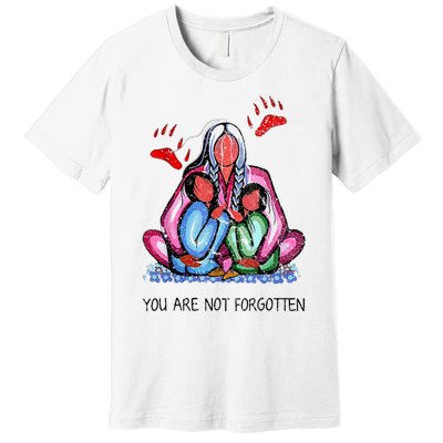 Funny You Day Are Not Forgotten Native American You Are Not Forgotten Premium T-Shirt