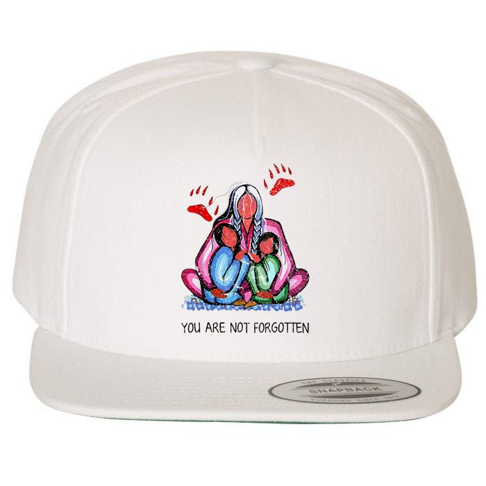 Funny You Day Are Not Forgotten Native American You Are Not Forgotten Wool Snapback Cap