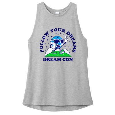 Follow Your Dreams Mascot Dream Con Ladies PosiCharge Tri-Blend Wicking Tank