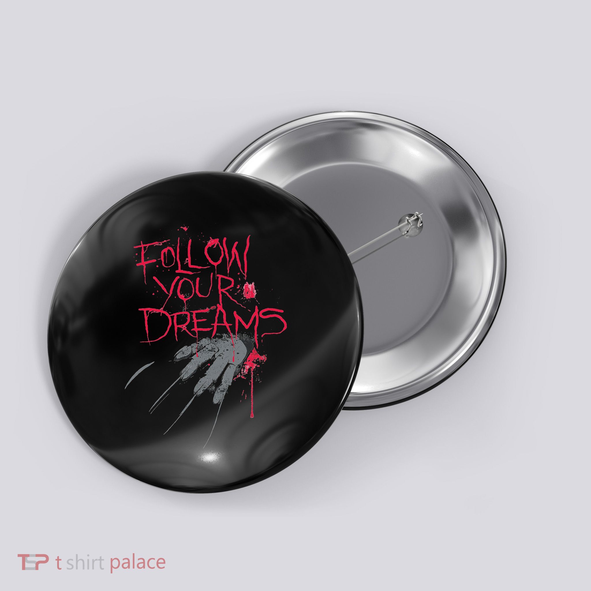 Follow Your Dreams Horror Button