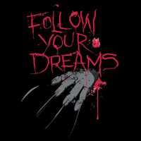 Follow Your Dreams Horror Drawstring Bag