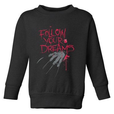 Follow Your Dreams Horror Toddler Sweatshirt