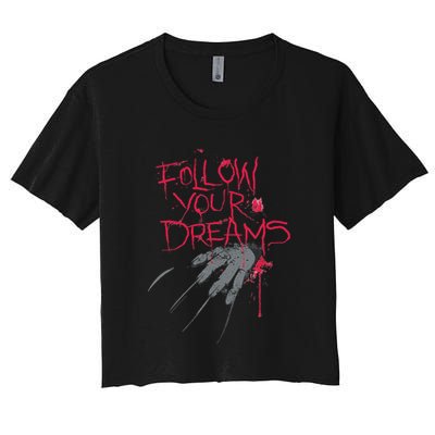 Follow Your Dreams Horror Crop Top