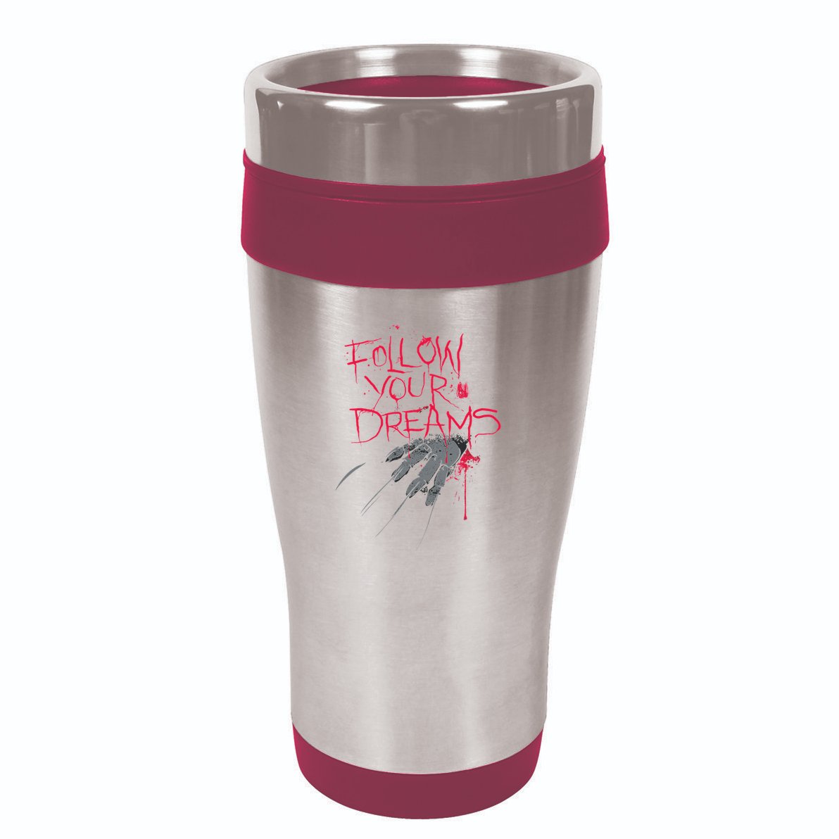 Follow Your Dreams Horror 16oz Travel Tumbler
