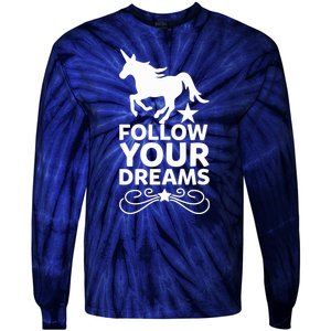 Follow Your Dreams Tie-Dye Long Sleeve Shirt