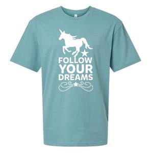 Follow Your Dreams Sueded Cloud Jersey T-Shirt