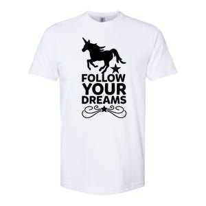 Follow Your Dreams Softstyle CVC T-Shirt